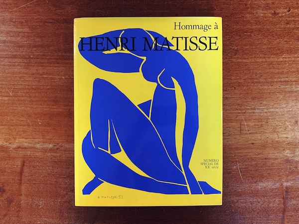 Hommage a HENRI MATISSE: numero special de XXe siecle ｜ アンリ・マティス  オリジナルリノカット1点入り ｜ 1970年・XXe siecle